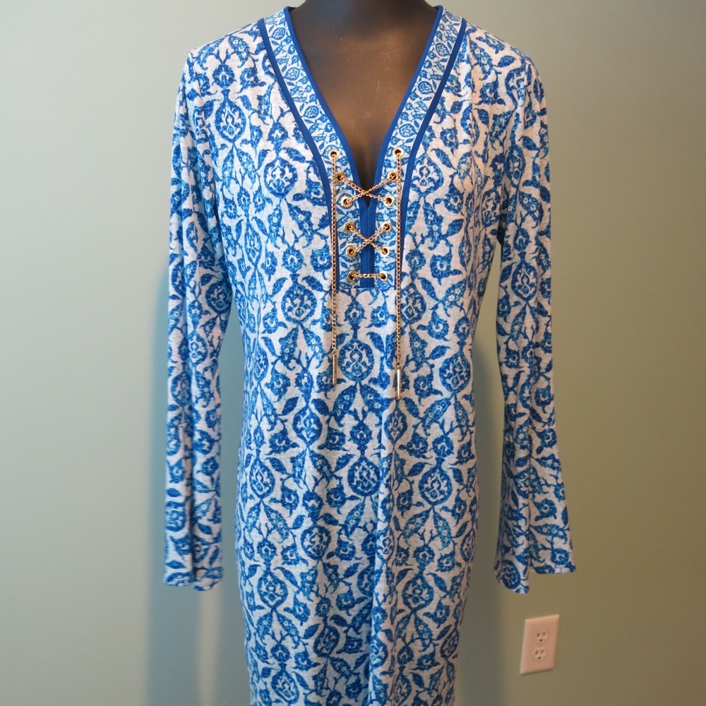 Michael Kors Chain Lace Up Dress